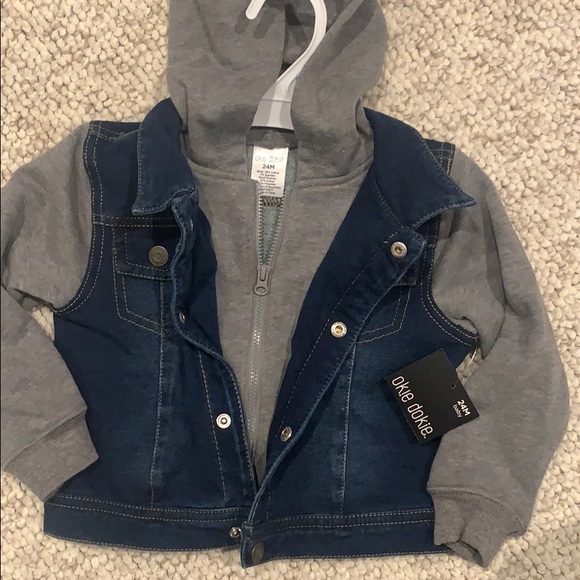Okie Dokie 24 month denim jacket - Picture 3 of 5
